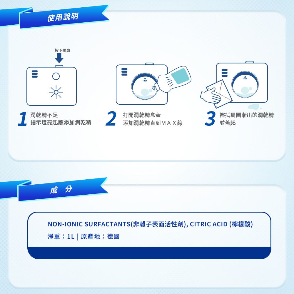 Minel 【德國】洗碗機專用亮碟潤乾精1Lx10入