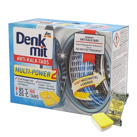 Denk mit 洗衣機槽清潔錠60顆/盒 900g