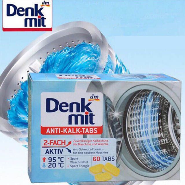 Denkmit 德國洗衣機 洗衣槽 清潔錠 60錠/盒 900g