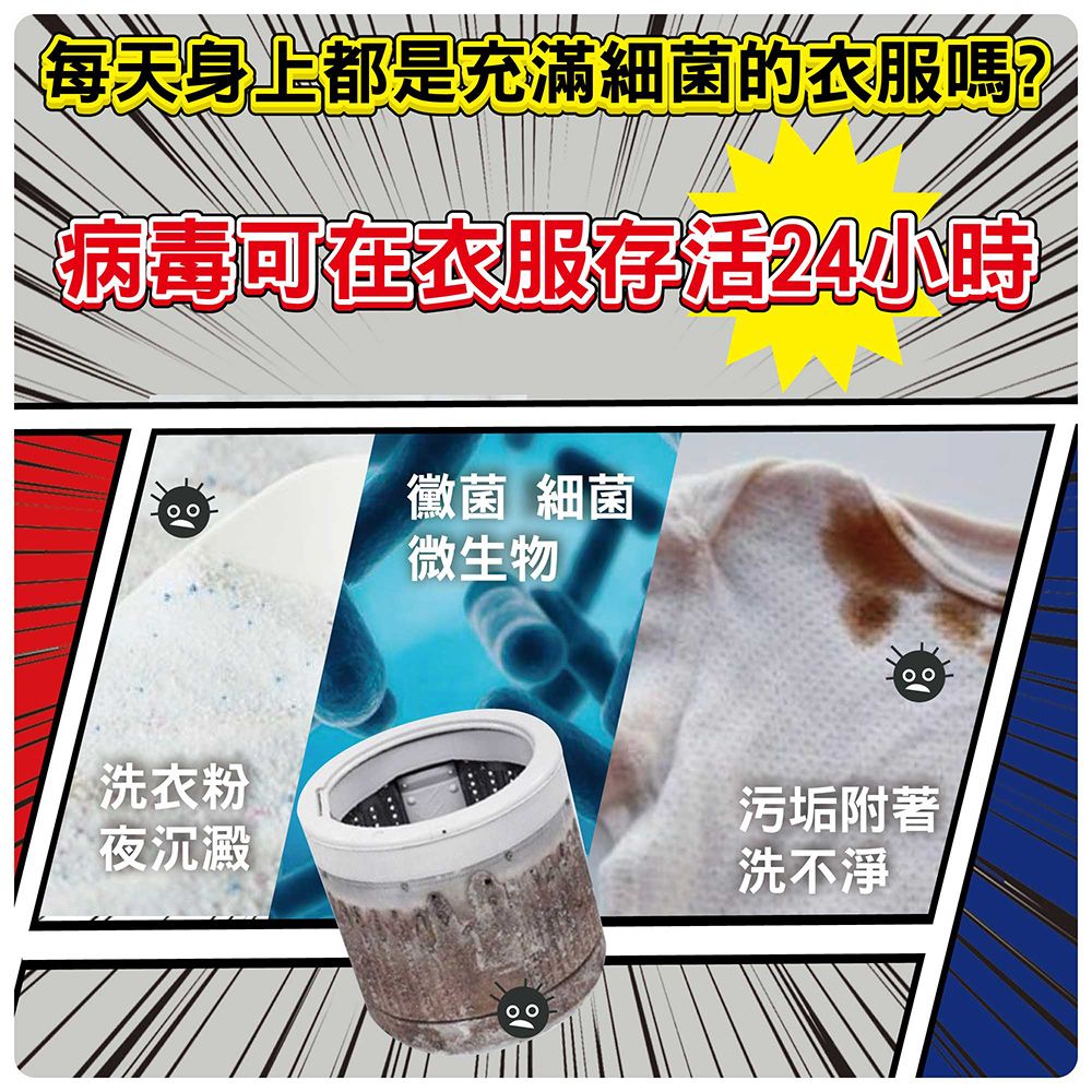 CLEAN CAPTAIN 除垢隊長 洗衣槽除垢 B 清潔劑 500ml(滾筒式/直立式洗衣機 適用)