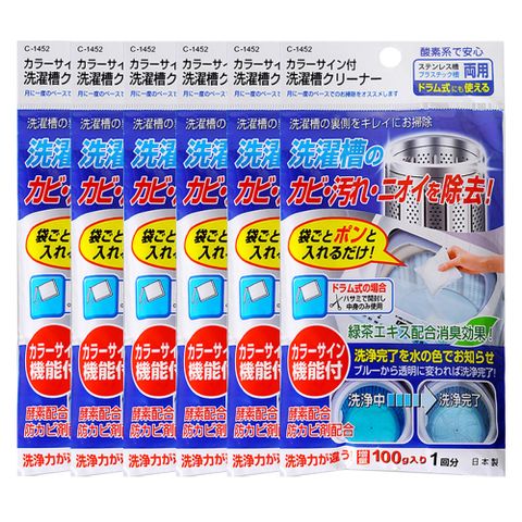 CN-1452 洗衣槽清潔劑100g (6入組)