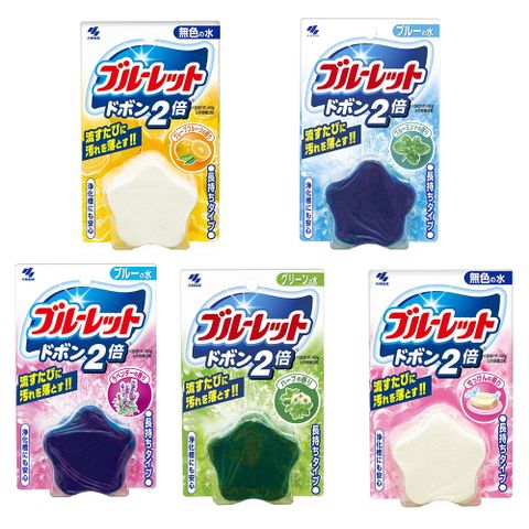 日本 小林製藥 BLUELET 馬桶芳香消臭清潔錠 120g(2入組)