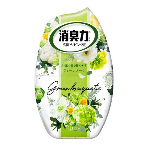 ST 雞仔牌 和風主義部屋消臭力-綠花香400ml