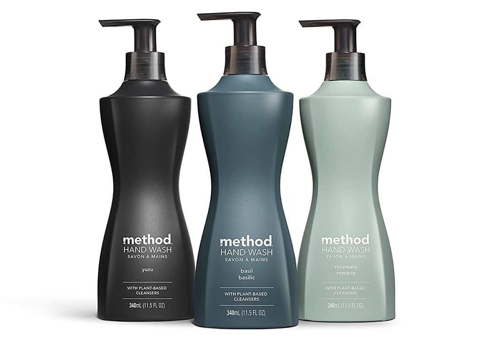 methodHAND WASHSAVON  MAINSyuzumethodHAND WASHSAVON  MAINSbasilbasilicmethodHAND WASHSAVON A MAINSrosemaryromarinWITH PLANTBASEDCLEANSERS (  WITH PLANTBASEDCLEANSERS340mL (11.5  )WITH PLANT-BASEDCLEANSERS340mL (11.5 FL )