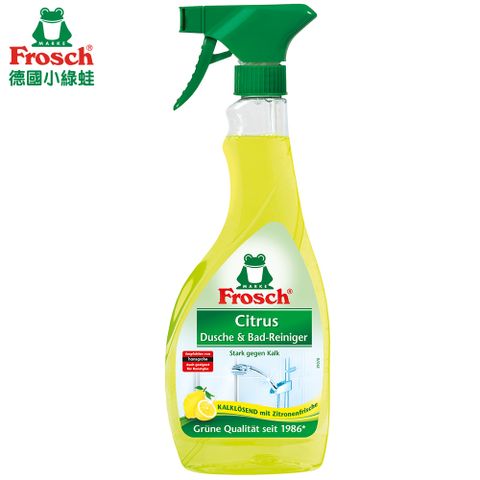 Frosch德國小綠蛙 天然檸檬浴廁清潔噴劑500ml/瓶