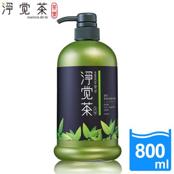 TEAPOWER 茶寶 淨覺茶 茶籽蔬果碗盤洗潔液 800ml