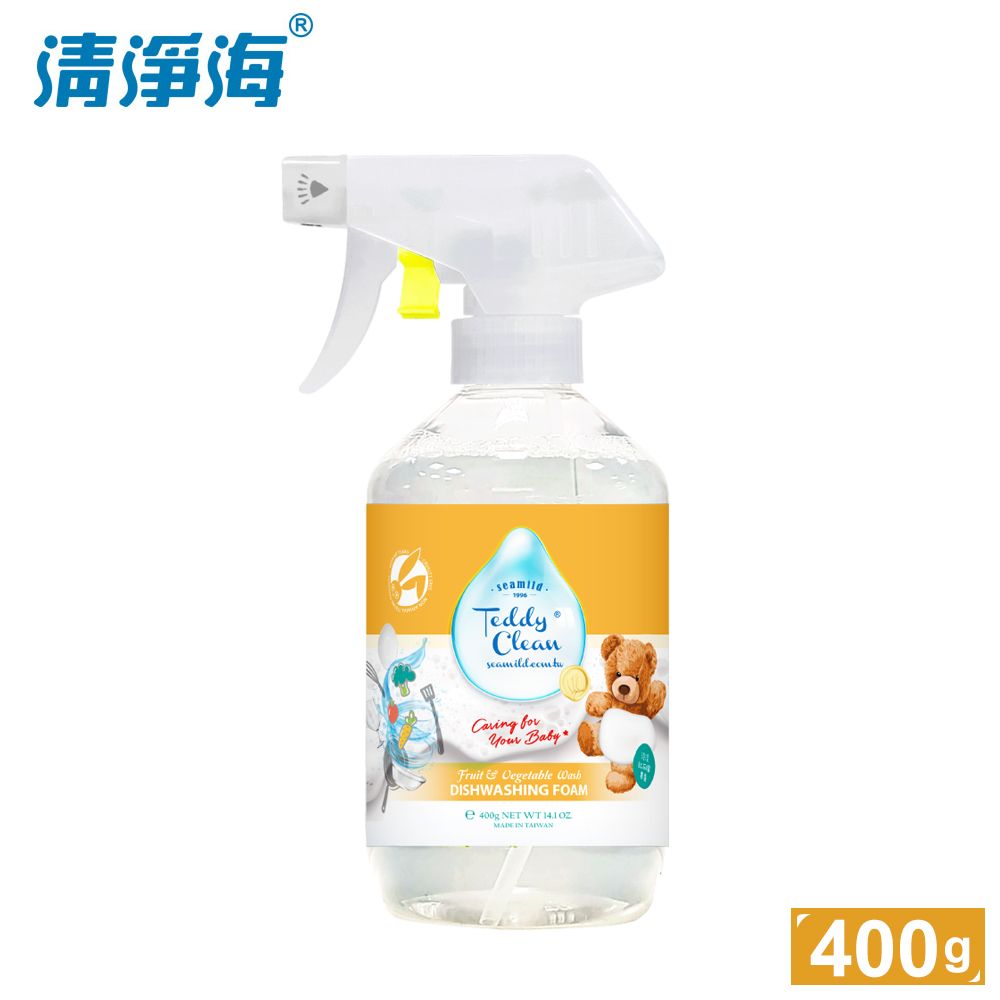 清淨海  Teddy Clean系列 極淨泡沫洗碗皂液-林檎果香 400g