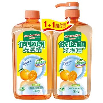 依必朗柑橘洗潔精1000g+1000g