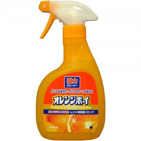 日本【第一石鹼 】柑橘男孩萬用清潔噴霧-本體400ml
