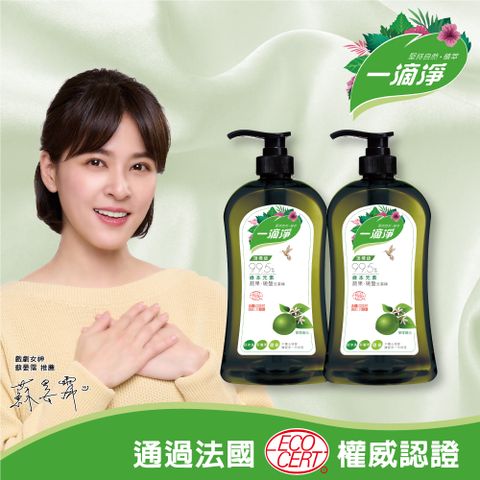 【一滴淨】蘆薈多酚洗碗精-檸檬精油1000gx2