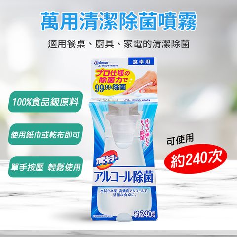 SC Johnson 【日本】按壓式萬用清潔除菌噴霧-300ml