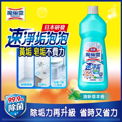 魔術靈 浴室清潔劑 清新草本 經濟瓶 500ml