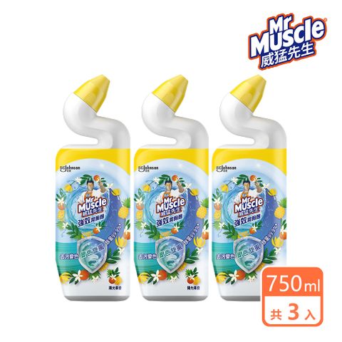 威猛先生 3入組 變色威力潔廁劑750ml