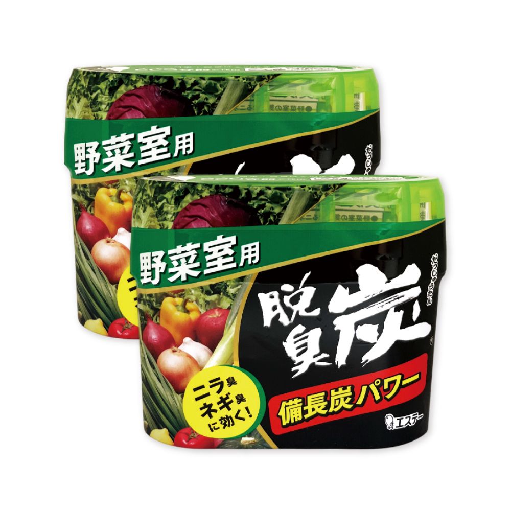 ST 雞仔牌 (2盒任選超值組)日本脫臭炭強力消臭凝膠型備長炭冰箱薄型除臭劑(3款可選)1入/盒