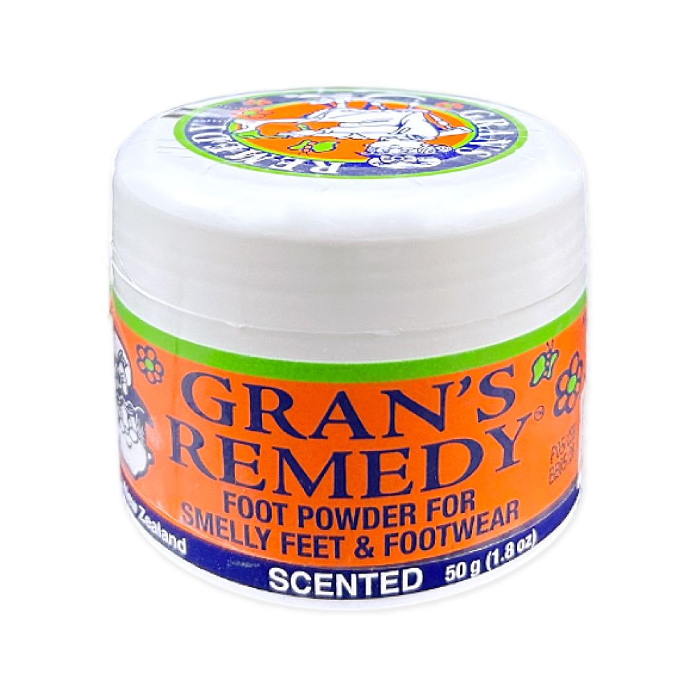 Gran’s Remedy 紐西蘭老奶奶-萬用清潔長效淨味清爽神奇除臭粉-微香橘50g/罐(內附勺子)