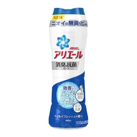 日本【P&amp;G】Ariel消臭抗菌 2021版衣物香香豆490ml 藍色基本款