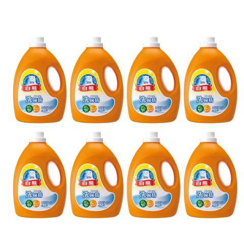 白熊洗碗精4kg 8入