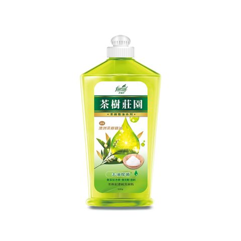 茶樹莊園 茶樹超濃縮洗碗精(小)(500g/瓶)-茶樹海鹽/茶樹檸檬