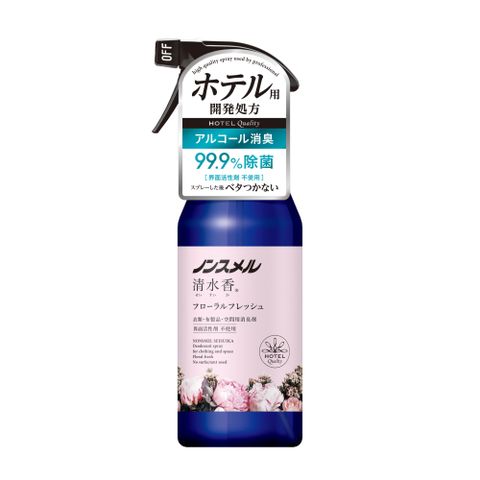 白元 日本噴霧式除臭除菌清水香 400ml (清新花香)