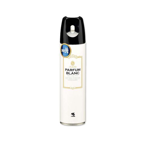 日本小林製藥-PARFUM消臭元浴廁馬桶除臭芳香噴霧-百花香(白)280ml/罐