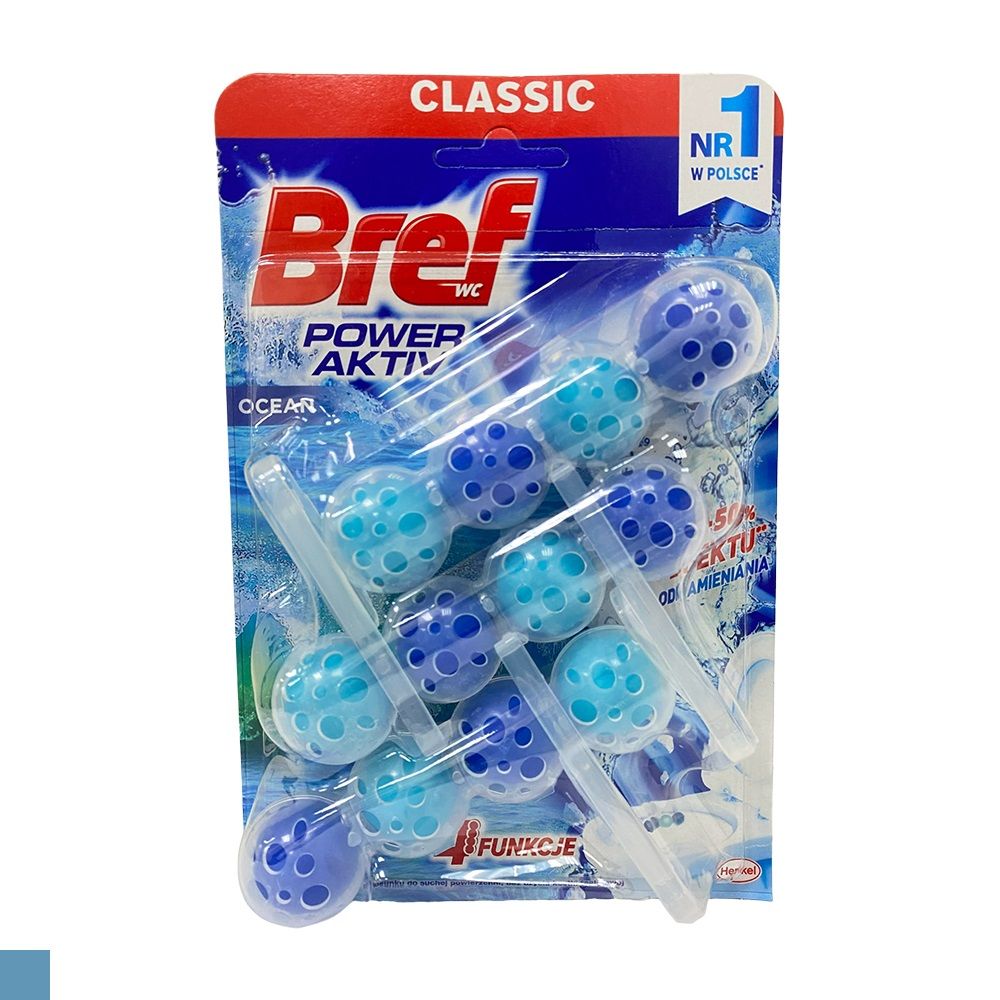 BREF  馬桶芳香清潔球(海洋清新) 3入組 50g