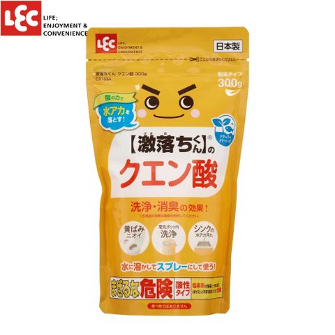[日本LEC]激落君檸檬酸粉末型清潔劑300g