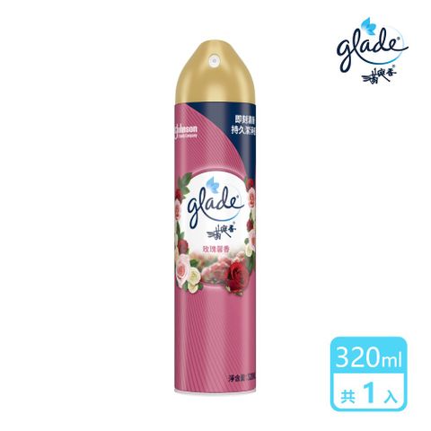 滿庭香 空氣清淨劑-玫瑰馨香320ml