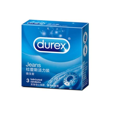 Durex 杜蕾斯 -活力型 保險套(3入裝)   聖誕節,交換禮物,情趣性感內睡衣,情趣用品