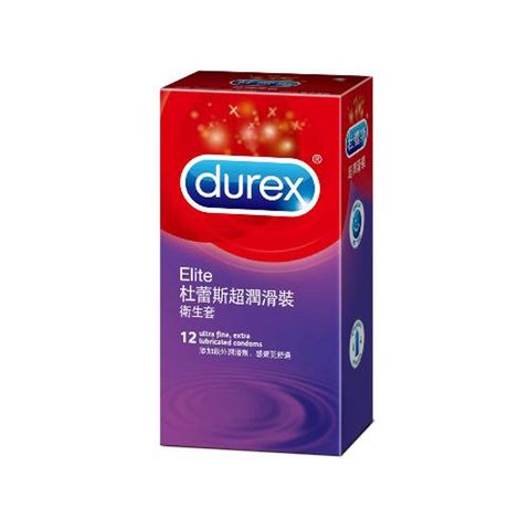 Durex 杜蕾斯 超潤滑型 保險套 12入