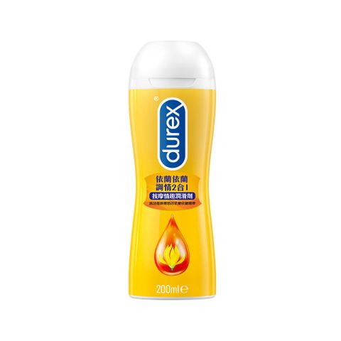 Durex 杜蕾斯-依蘭依蘭調情2合1按摩潤滑劑(200ml)