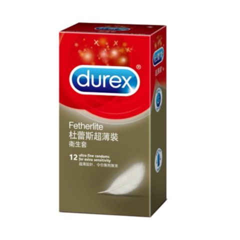 Durex杜蕾斯 超薄裝 保險套 12入裝