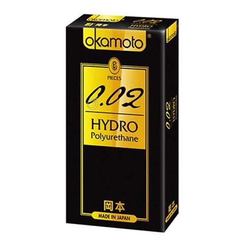 岡本002-HYDRO 水感勁薄保險套(6入裝)