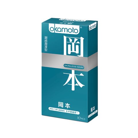 okamoto 岡本 【OK】SK潮感潤滑型保險套(10片裝)
