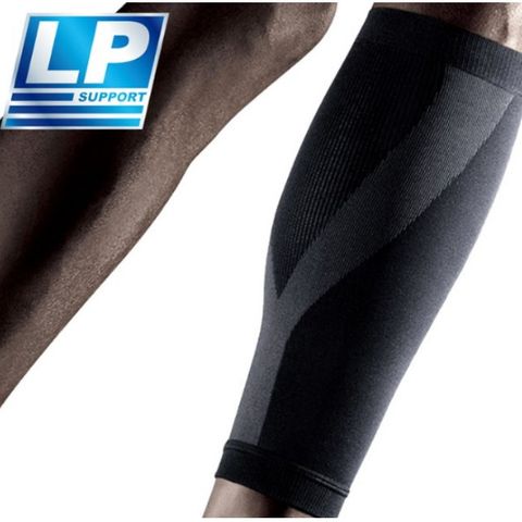 [LP美國頂級護具]運動型壓力小腿護套(黑灰)LP270Z/M號/三鐵/運動/