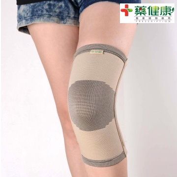 (藥健康/醫通路護套)[台製]竹炭軟剛單側條護膝(肉色)K-02