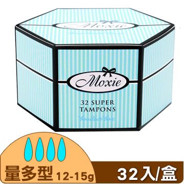 Moxie 魔晰衛生棉條 - 量多型(32入/盒)
