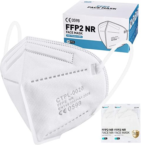 Nufasion CE0598 FFP2 NR防護口罩 20入(非醫療)