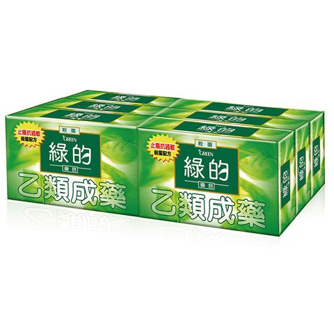 GREEN綠的 藥皂80gx6入組