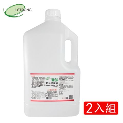 醫強 75%潔用酒精組(4L*2) 乙類成藥字號酒精