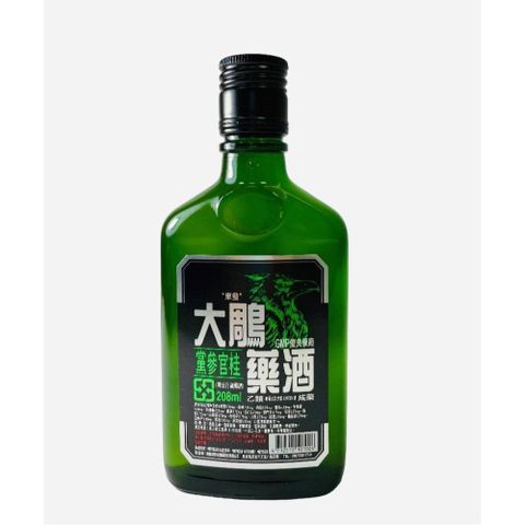 大鵰 黨參官桂208 藥.酒 (208mlx24/箱)