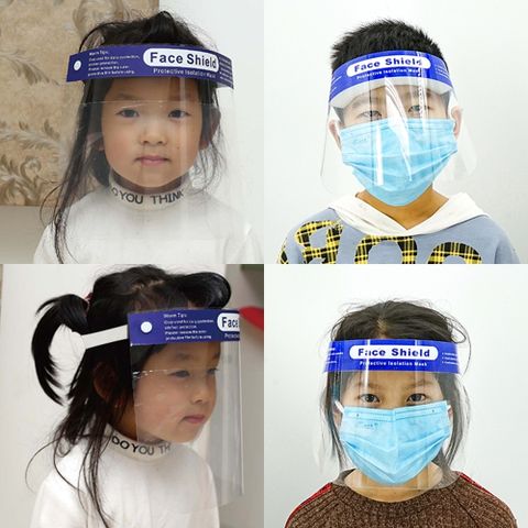 《現貨》大童/成人通用防疫防飛沫噴濺防霧面罩10個入-非醫療用品