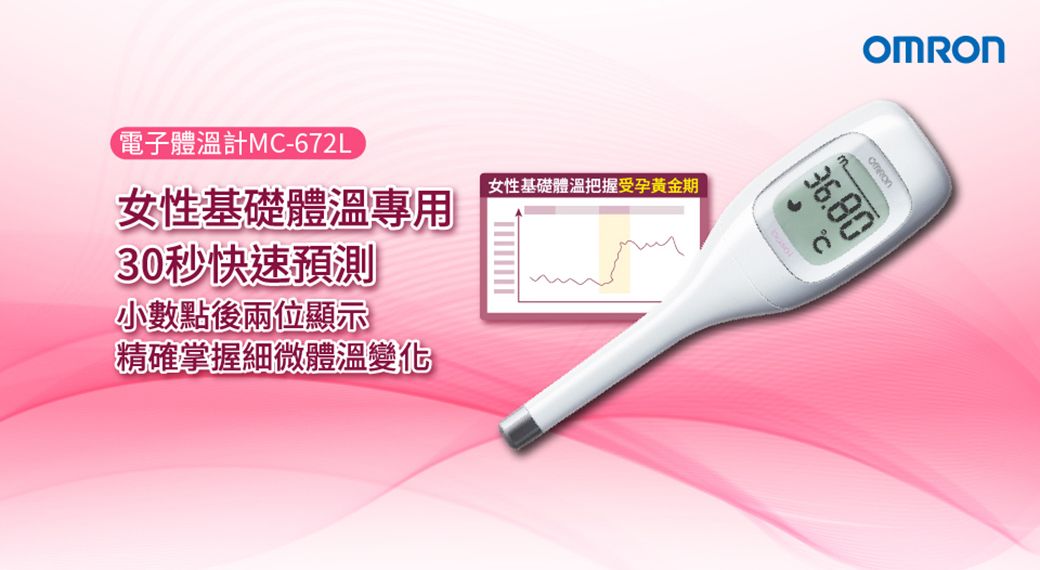 OMRON歐姆龍電子體溫計MC-672L-TW - PChome 24h購物