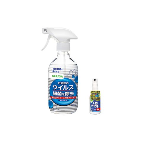 【SARAYA】Smart Hygiene 神隊友除菌噴霧400ml+50ml