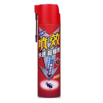 噴效 快速殺蟑噴霧殺蟲劑600ml