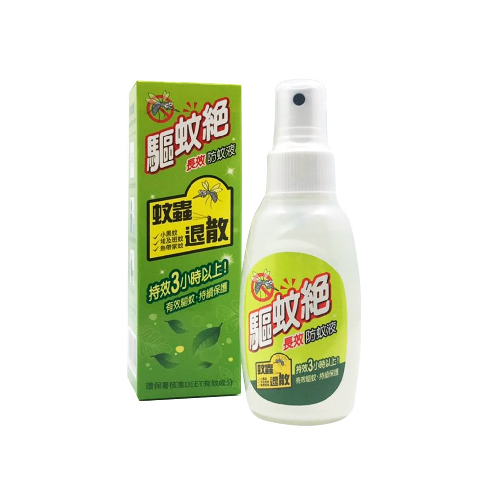  【驅蚊絕】長效防蚊噴霧液80ml (清爽肌膚/兒童適用)