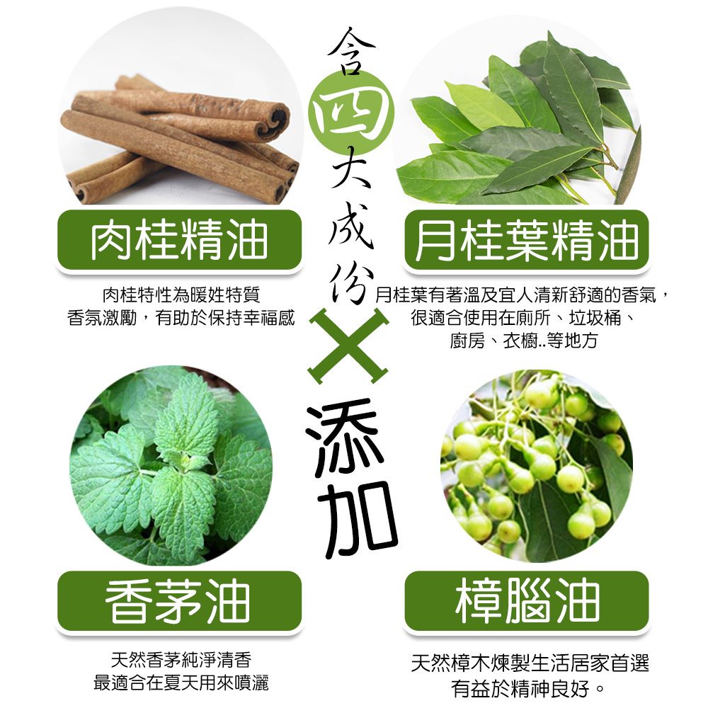 藻土屋 草本香茅土肉桂噴霧500ml