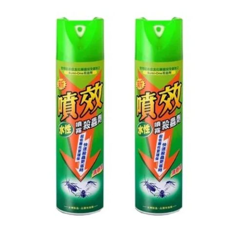 噴效清香型噴霧殺蟲劑600ml(兩入)