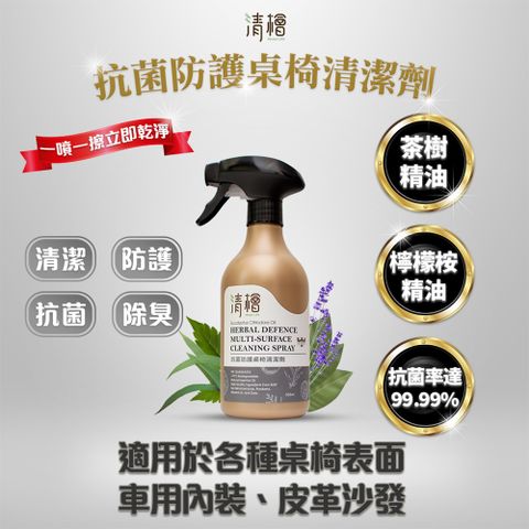 【Hinoki Life 清檜】抗菌防護桌椅清潔劑500ml