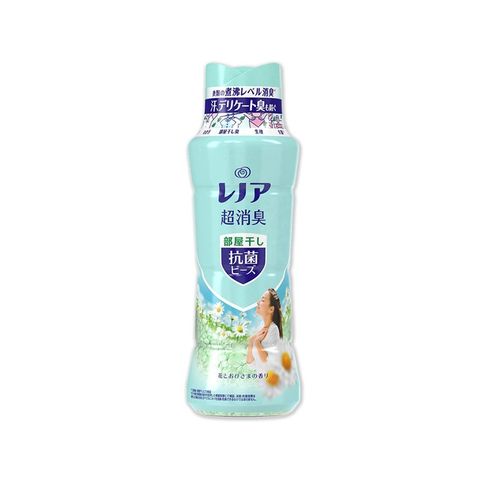 日本P&amp;G Lenor-超消臭衣物除臭芳香顆粒香香豆490ml/瓶(芳香豆)-室內消臭