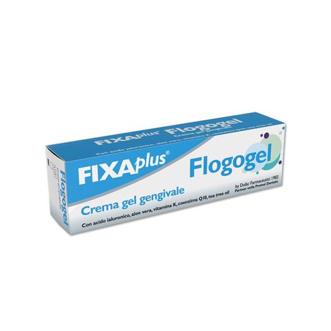 義大利DulacFIXA plus-Flogogel復康口腔保護軟膏15ml/盒(肌膚護理舒緩,嘴唇修護保濕凝膠)